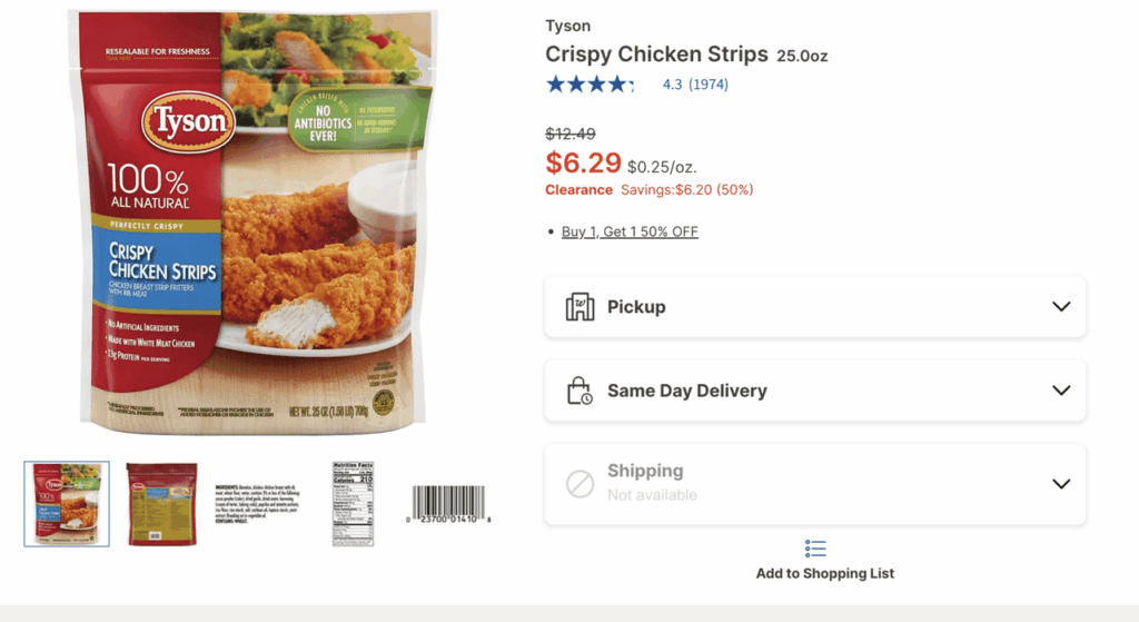 &Lt;S&Gt;Tyson Anytizers For $2.99 &Amp; Tyson Chicken Strips From $4.72 At Walgreens&Lt;/S&Gt; Expired – Topsave